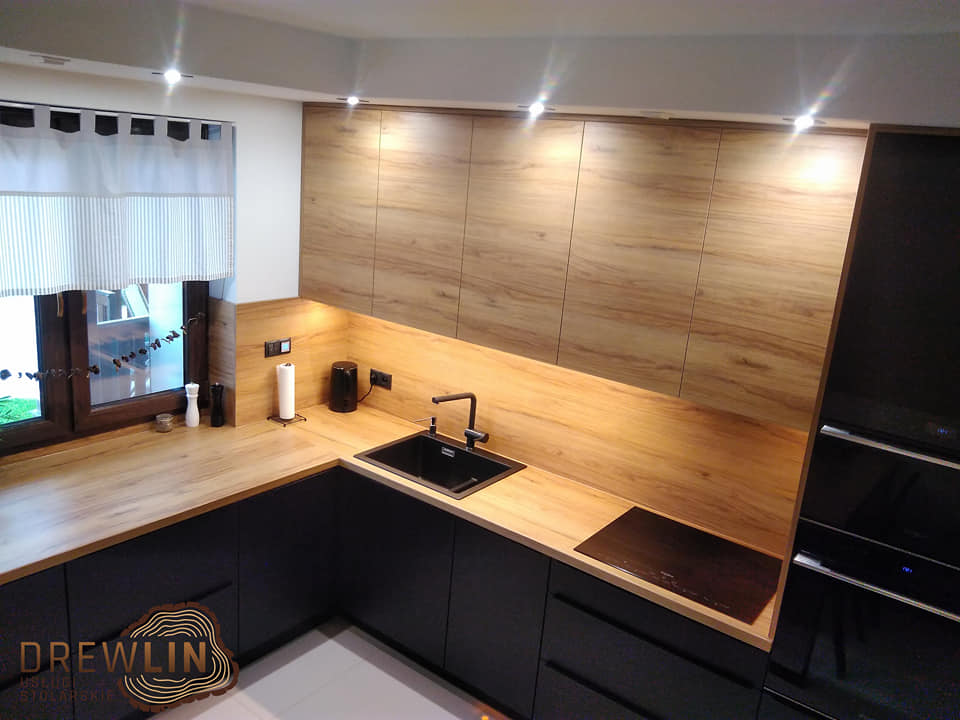 Białe meble kuchenne na zamówienie Mogilno