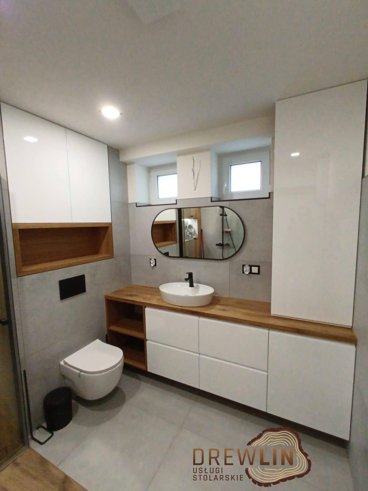 Meble łazienkowe na wymiar Mogilno